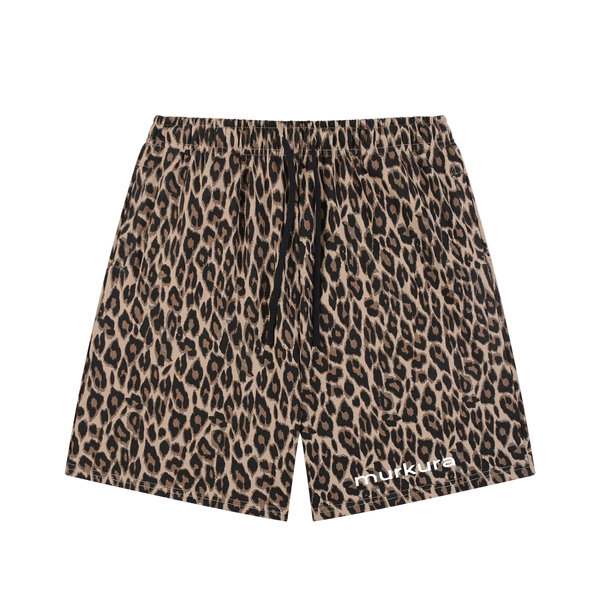 Leopard Print Shorts